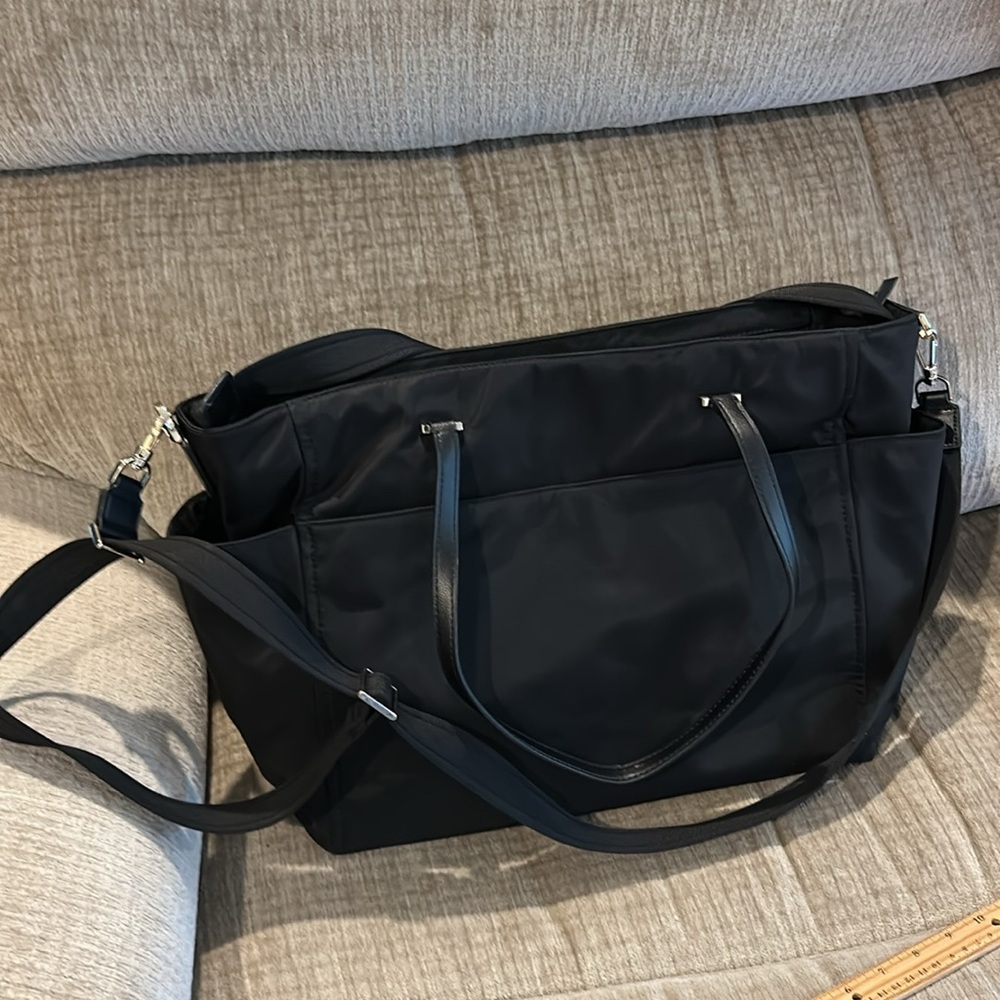 Kate Spade Elegant Dawn nylon diaper bag 18 x 12 with 3 different handles - Picture 12 of 14